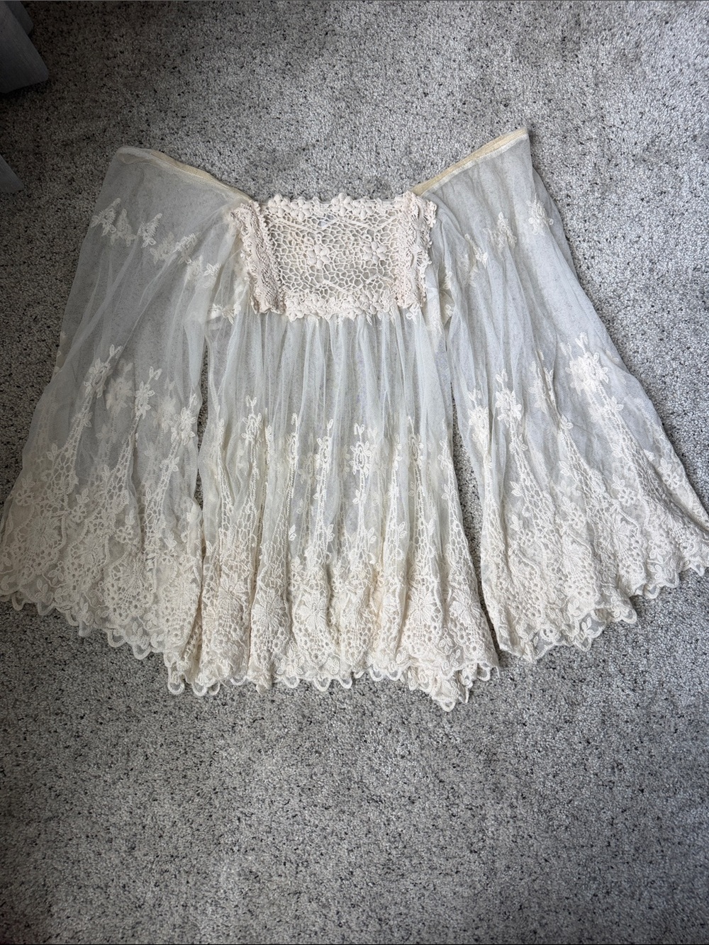 Style Sheer Lace Blouse